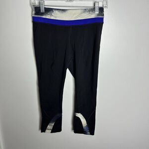 Women's Lululemon Size 6 Run Inspire Cropped‎ Leggings